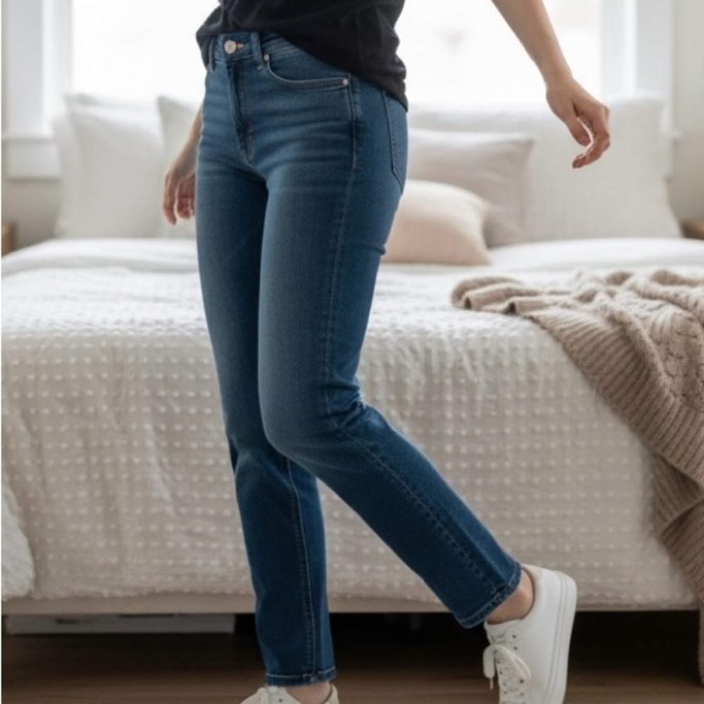 Kut from the Kloth Dark Wash Slim Straight Jeans – Size 4